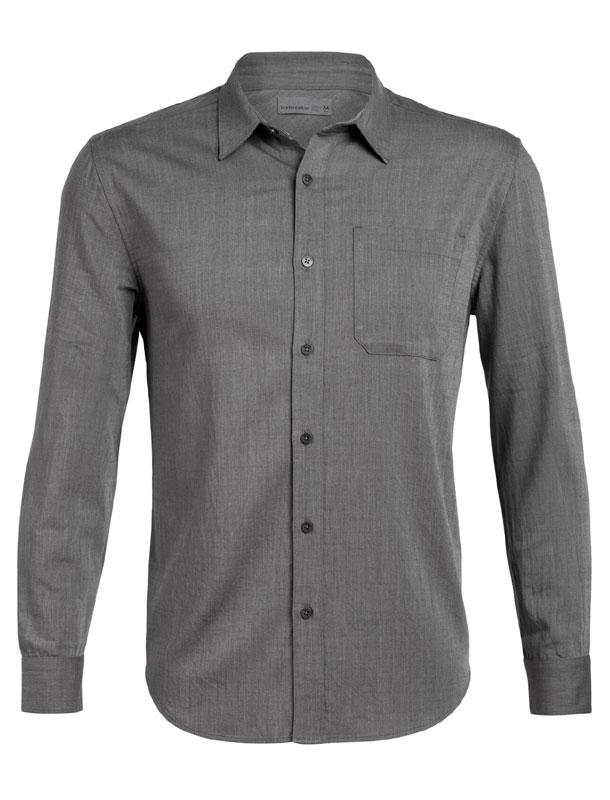 Icebreaker Mens Compass Flannel LS Shirt