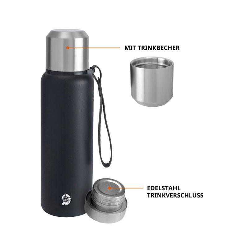 Origin Outdoors Isolierflasche PureSteel