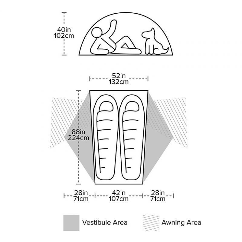 Big Agnes Copper Spur HV UL2 Bikepack