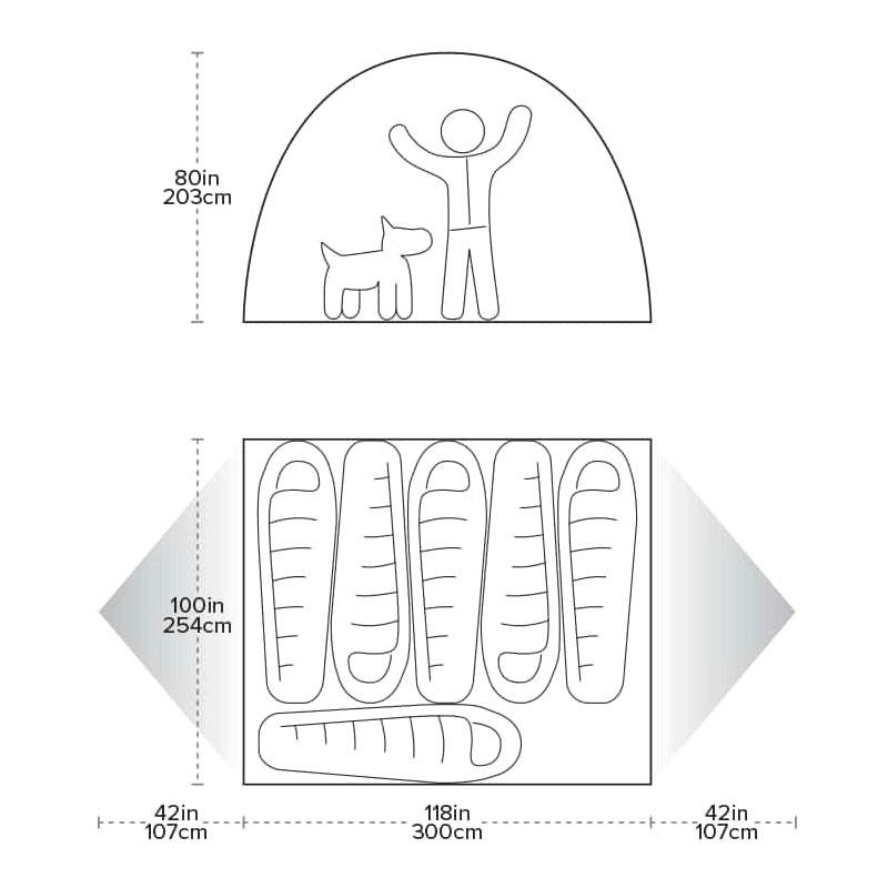 Big Agnes Spicer Peak 6