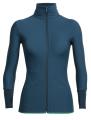 Icebreaker Descender Long Sleeve Zip Damen